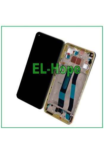 PANTALLA LCD OLED + MARCO PARA XIAOMI MI 11 LITE 4G 5G NE M2101K9AG TÁCTIL AMARILLO