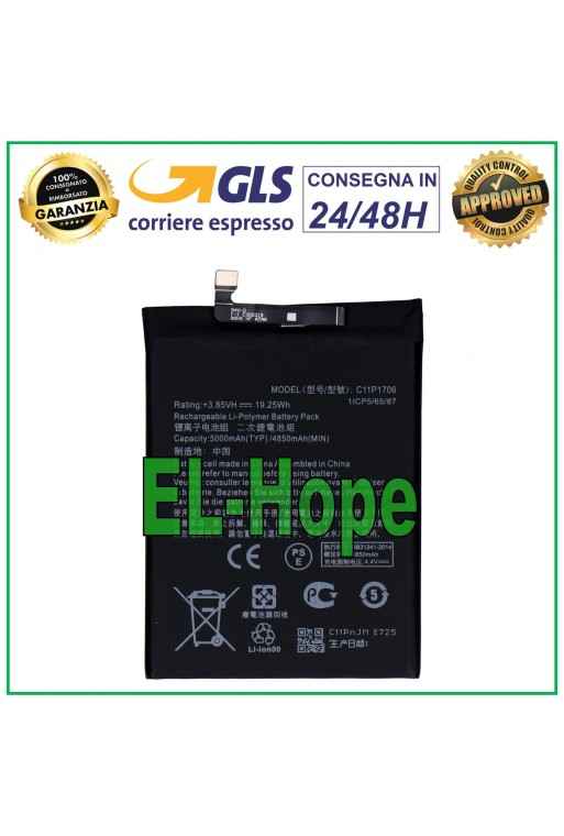 Batería C11P1706 para ASUS ZENFONE MAX ZB601KL / PRO M1 ZB602KL X00TBD 5000 mAh