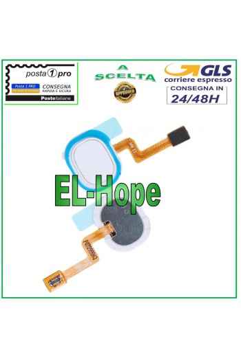 BOTÓN INICIO HUELLA DACTILAR SAMSUNG GALAXY A21S SM A217 F/FN SENSOR DE HUELLA DACTILAR BLANCO