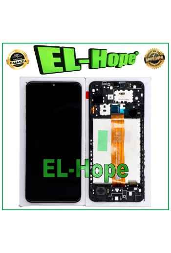 PANTALLA LCD ORIGINAL SAMSUNG GALAXY A12 SM-A127 PLANA BOE B8 MARCO TÁCTIL PANTALLA