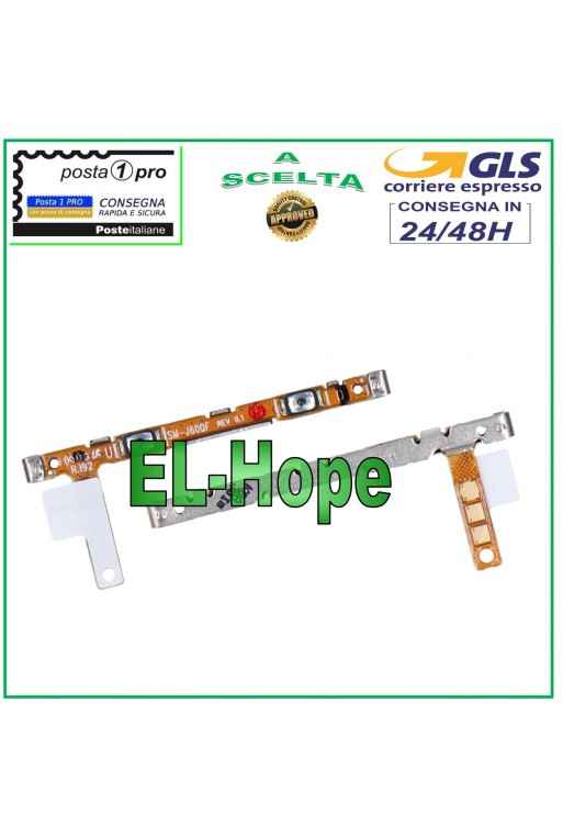 TECLAS LATERALES PLANAS FLEXIBLES TECLA SUBIR BAJAR VOLUMEN SAMSUNG GALAXY J4+ PLUS SM J415