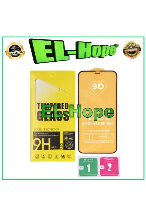 PELÍCULA DE VIDRIO TEMPLADO 3D DE CURVA COMPLETA 9D PARA APPLE IPHONE 12 PRO MAX LCD