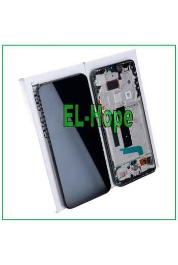 PANTALLA LCD + TÁCTIL ORIGINAL XIAOMI MI 10 LITE 5G M2002J9G M2002J9E MARCO NEGRO