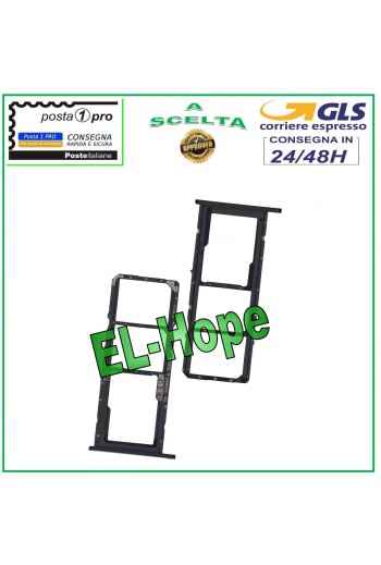 Ranura para tarjeta SIM para Huawei Y6P 2020 MED-LX9 LX9N, color negro