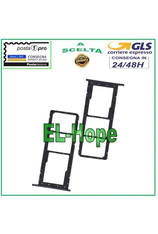 Ranura para tarjeta SIM para Huawei Y7 2019 DUB-LX1 LX2 L22, color negro