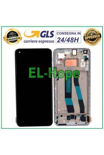 PANTALLA OLED CON MARCO PARA XIAOMI MI 11 LITE 4G 5G NE M2101K9AG CRISTAL TÁCTIL BLANCO