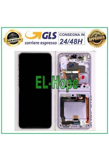 MARCO ORIGINAL PANTALLA LCD SAMSUNG GALAXY Z FLIP 3 5G SM-F711B TÁCTIL LAVANDA