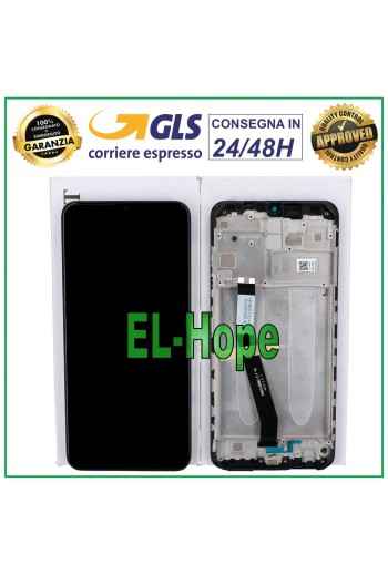 MARCO DE PANTALLA LCD 100% ORIGINAL XIAOMI REDMI 9 M2004J19AG M2004J19G CRISTAL TÁCTIL