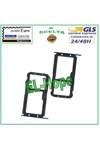 CARRITO RANURA COMPARTIMENTO TARJETA SIM + MICRO SD HUAWEI MATE 20 LITE SNE-LX1 AL00 AZUL