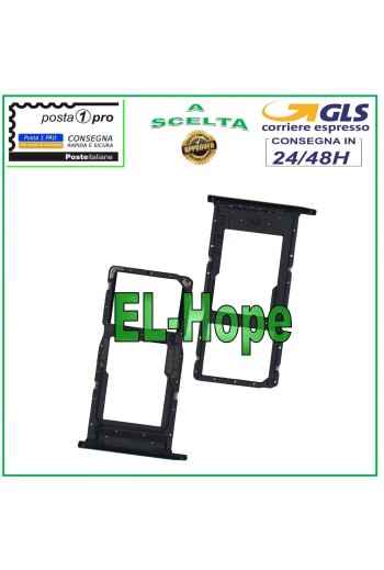 CARRITO DE RANURA COMPARTIMENTO PARA TARJETA SIM MICRO SD HUAWEI P SMART 2019 POT-LX1 LX2 LX3 NEGRO