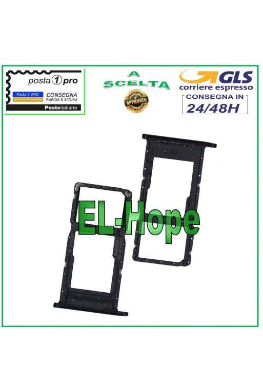 CARRITO DE RANURA COMPARTIMENTO PARA TARJETA SIM MICRO SD HUAWEI P SMART 2019 POT-LX1 LX2 LX3 NEGRO