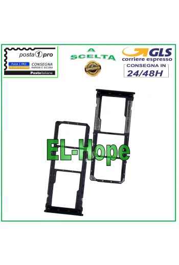 RANURA PORTATARJETAS TROLLEY COMPARTIMENTO MICRO SIM SD XIAOMI REDMI NOTE 8T M1908C3XG NEGRO