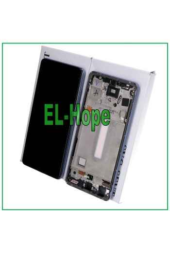 PANTALLA LCD TÁCTIL 100% ORIGINAL SAMSUNG GALAXY A52S SM A528 A528B MARCO MORADO