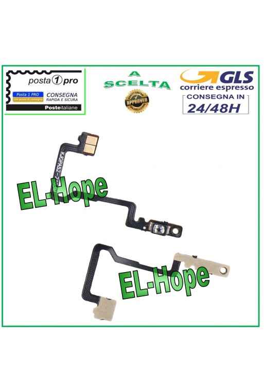 Cable flexible plano con botón de encendido y apagado para OPPO A52 2020 CPH2061 CPH2069