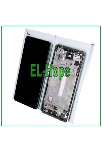 PANTALLA LCD TÁCTIL ORIGINAL SAMSUNG GALAXY A52S SM A528 A528B MARCO VERDE VERDE