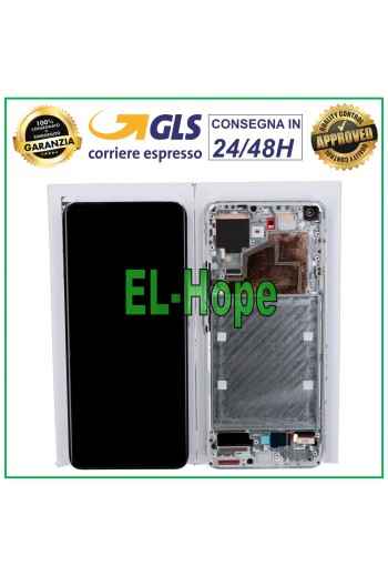 PANTALLA LCD ORIGINAL + MARCO XIAOMI MI 11 5G M2011K2G PANTALLA TÁCTIL CRISTAL PLATA