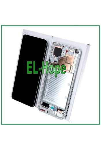 PANTALLA LCD ORIGINAL + MARCO XIAOMI MI 11 5G M2011K2G PANTALLA TÁCTIL CRISTAL PLATA