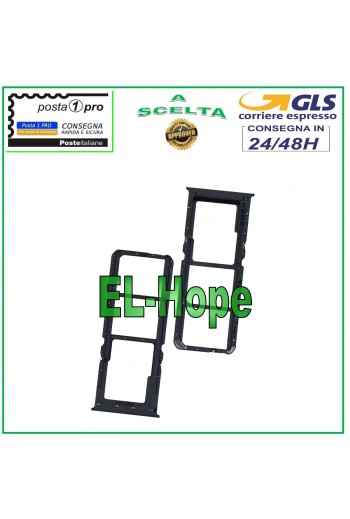 RANURA PARA CARRIL SIM Y SD PARA OPPO A52 CH2061 CPH2069 PDAM10 PADM00 NEGRO