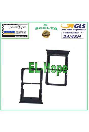 SOPORTE PARA CARTUCHO DE RANURA COMPARTIMENTO PARA TARJETA SIM SD HUAWEI HONOR 20 LITE HRY-LX1T L21T NEGRO