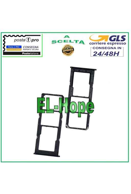 COMPARTIMENTO PARA RANURA DE TRANSPORTE TARJETA NANO SIM SD SAMSUNG GALAXY A32 4G SM A325 F NEGRO