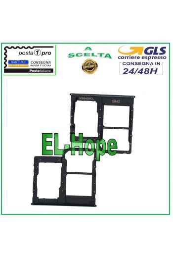COMPARTIMENTO PARA RANURA DE TRANSPORTE TARJETA NANO SIM SD SAMSUNG GALAXY A31 SM A315 A315F NEGRO