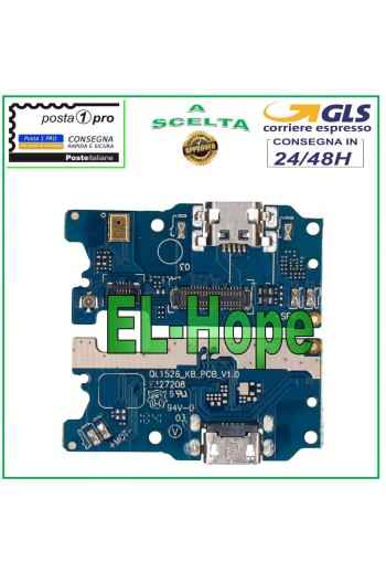 Conector de carga para ASUS ZENFONE 4 MAX ZC520KL X00HD, micrófono y base de carga USB