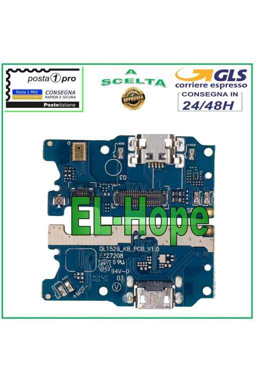 Conector de carga para ASUS ZENFONE 4 MAX ZC520KL X00HD, micrófono y base de carga USB