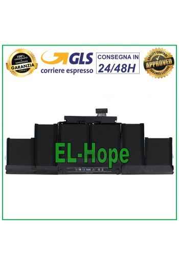 Batería de repuesto A1417 para Apple MacBook Pro 15 2012 2013 A1398 8800 mAh