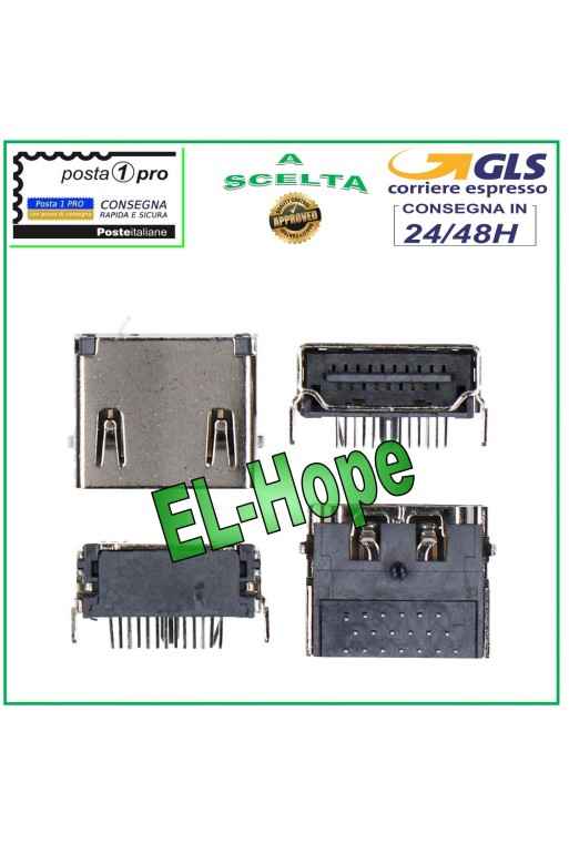REEMPLAZO DE CONECTOR DE PUERTO HDMI PARA PS3 PLAYSTATION 3 SLIM AÑO 2000 2001 2005