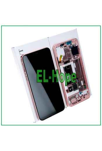 MARCO DE PANTALLA LCD ORIGINAL XIAOMI MI 8 PRO PANTALLA TÁCTIL CRISTAL ROSA - ORO ROSA