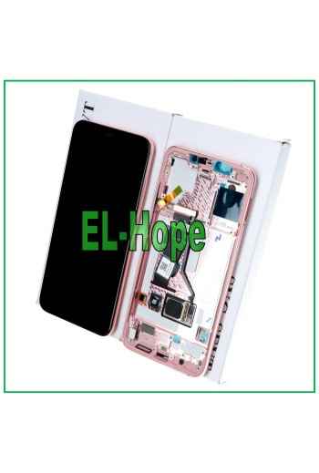 MARCO DE PANTALLA LCD ORIGINAL XIAOMI MI 8 PRO PANTALLA TÁCTIL CRISTAL ROSA - ORO ROSA