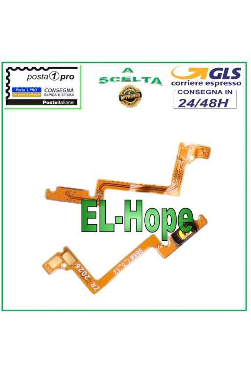 Cable flexible plano con botón de encendido y apagado para OPPO A5S CPH1909