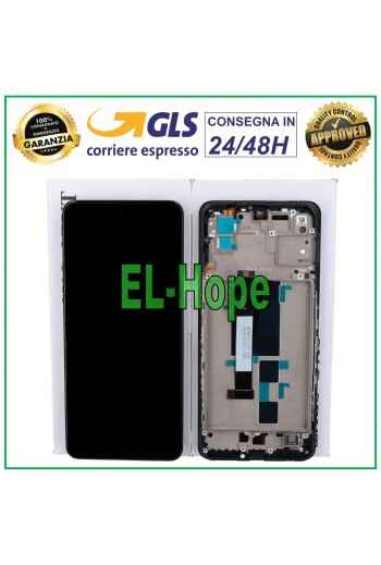 MARCO DE PANTALLA LCD ORIGINAL XIAOMI POCO X3 GT 21061110AG PANTALLA TÁCTIL CRISTAL NEGRO