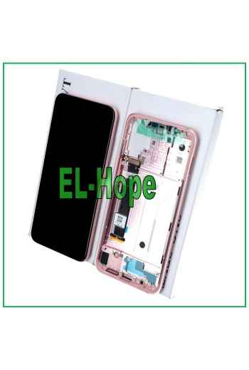 PANTALLA LCD TÁCTIL ORIGINAL + MARCO XIAOMI MI8 MI 8 M1803E1A M1803E1C CRISTAL ROSA