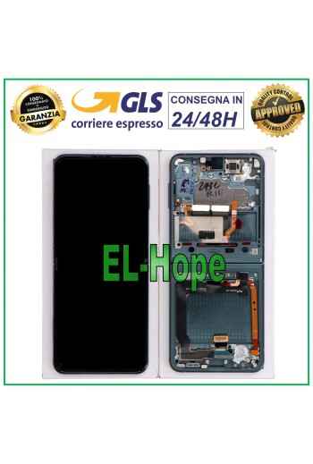 MARCO DE PANTALLA LCD ORIGINAL SAMSUNG GALAXY Z FLIP 3 5G SM-F711 TÁCTIL VERDE VERDE