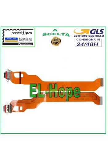 CONECTOR DE CARGA FLEXIBLE PLANO OPPO FIND X3 LITE CPH2145 CARGA TIPO C