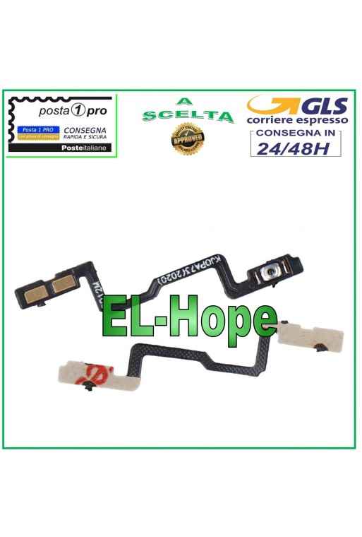 Cable flexible plano lateral con botón de encendido y apagado para OPPO A73 2020 5G CPH2161