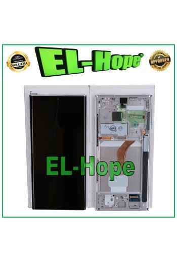 MARCO ORIGINAL PANTALLA LCD SAMSUNG GALAXY S22 ULTRA 2022 SM-S908 TÁCTIL BLANCO