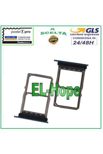 CARRITO RANURA COMPARTIMENTO TARJETA SIM + MICRO SD HUAWEI MATE 20 HMA-L09 HMA-L29 AZUL