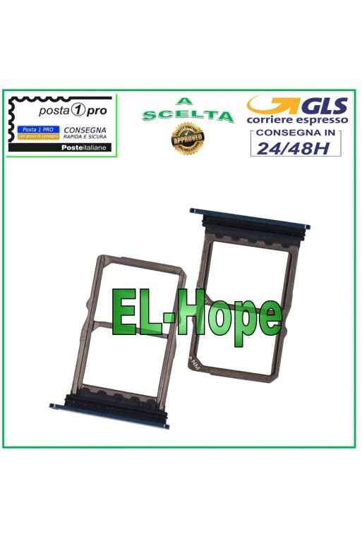 CARRITO RANURA COMPARTIMENTO TARJETA SIM + MICRO SD HUAWEI MATE 20 HMA-L09 HMA-L29 AZUL