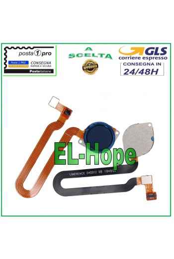LLAVE PLANA DE HUELLA DACTILAR MOTOROLA MOTO ONE VISION P50 XT1970 AZUL