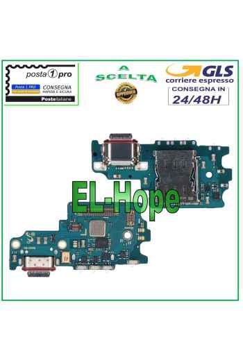 CONECTOR DE CARGA SAMSUNG GALAXY S21 FE 5G SM G990E + MICRÓFONO LECTOR SIM