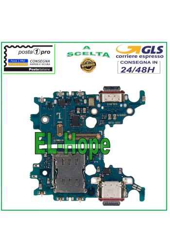 CONECTOR DE CARGA SAMSUNG GALAXY S21 SM-G991 F + MICRÓFONO LECTOR DE SIM DOCK
