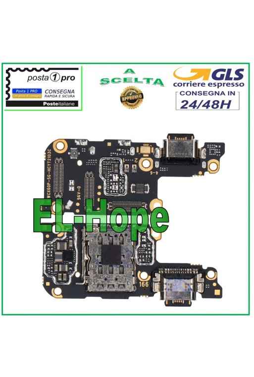 CONECTOR DE CARGA VIVO X60 PRO 5G V2046 LECTOR DE SIM + MICRÓFONO BASE DE CARGA
