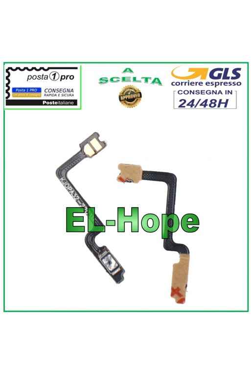 Cable flexible plano con botón de encendido y apagado para OPPO A53 2020 / A53S CPH2127