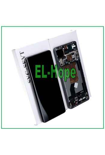 Pantalla LCD tactil 100% original para Xiaomi 12 2022 / 12X 5G / 12S con marco negro