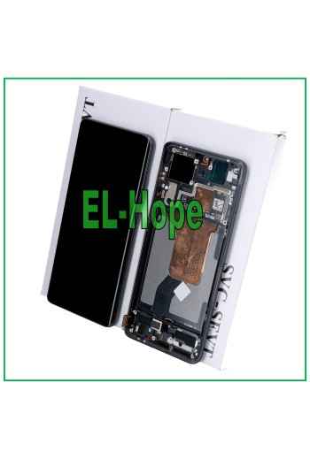Pantalla LCD tactil 100% original para Xiaomi 12 2022 / 12X 5G / 12S con marco negro