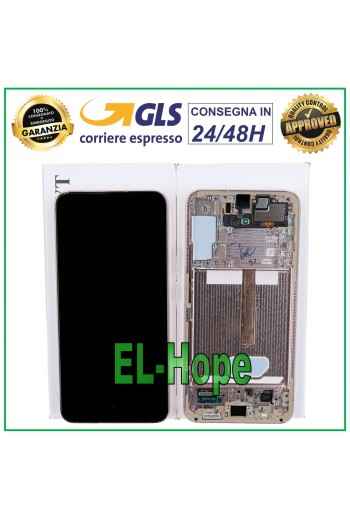 PANTALLA LCD + MARCO ORIGINAL SAMSUNG GALAXY S22+ PLUS 2022 SM-S906 TÁCTIL MORADO
