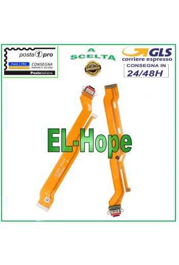 Cable flexible plano para conector de carga para base de carga tipo C para OPPO Reno 5 4G