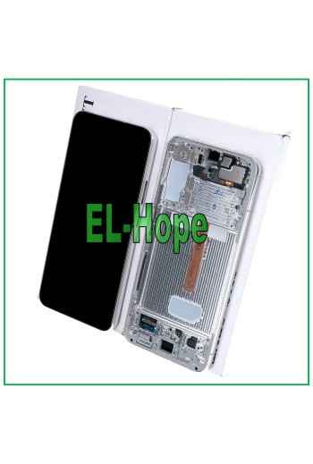 PANTALLA LCD + MARCO ORIGINAL SAMSUNG GALAXY S22 PLUS 2022 SM-S906 TÁCTIL BLANCO